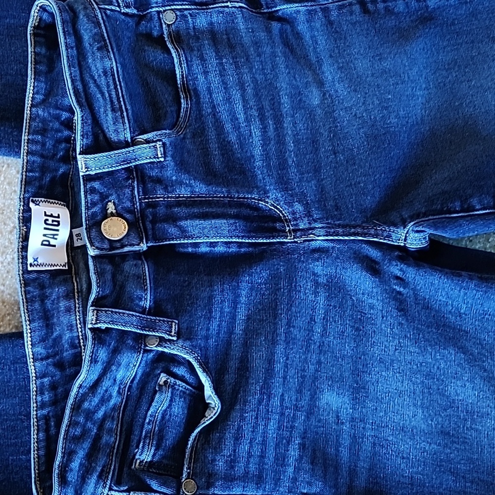 PAIGE Verdugo Ankle Skinny Mid-Rise Jeans Size 28 - Picture 3 of 12